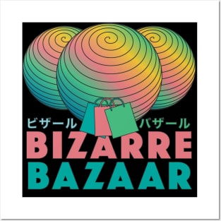 BIZARRE BAZAAR LOGO Posters and Art